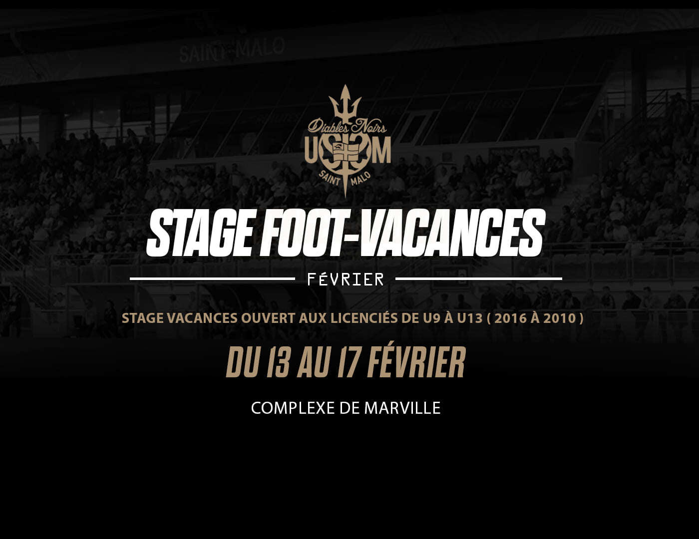 STAGE FOOT-VACANCES FÉVRIER