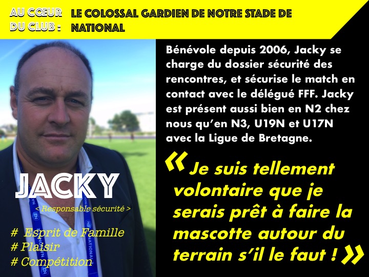 Bénévole Jacky