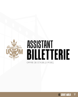 ASSISTANT BILLETTERIE