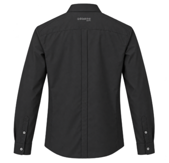 Chemise noire vue de dos
