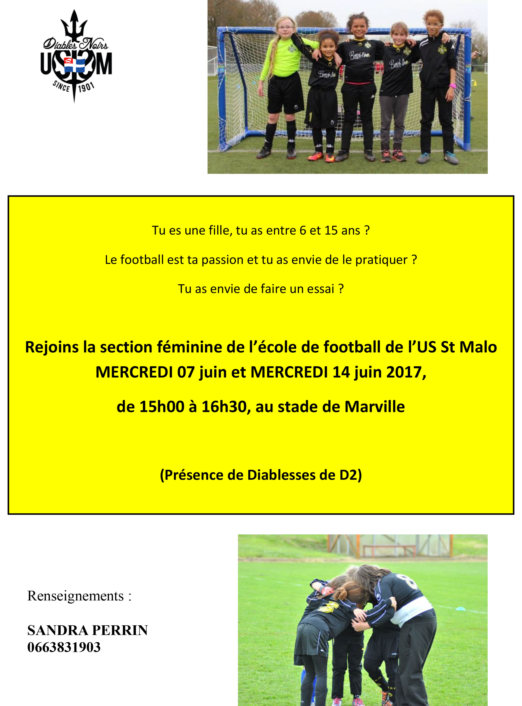 Flyer portes feminines